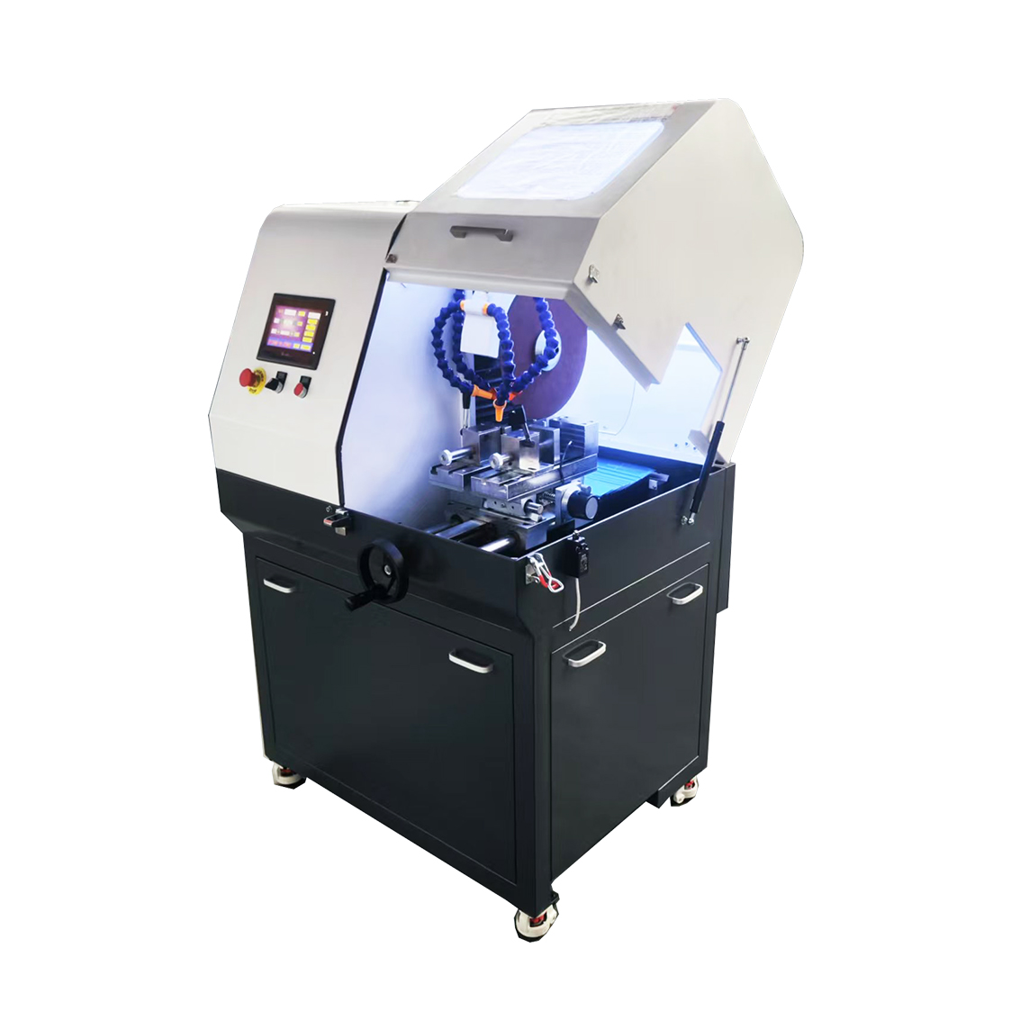 ZQ-150F智能自动精密切割机 - 立地一体式三轴切割，异形件精密切割