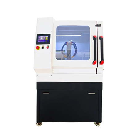 ZQ-300F自动智能金相切割机 - 立地一体式三轴切割，多种模式，适合异形件精密切割